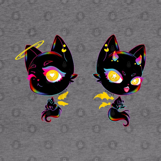 Witches Favorite Black Cats by 3lue5tar